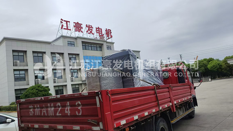 一台315kW上柴动力柴油发电机组发货